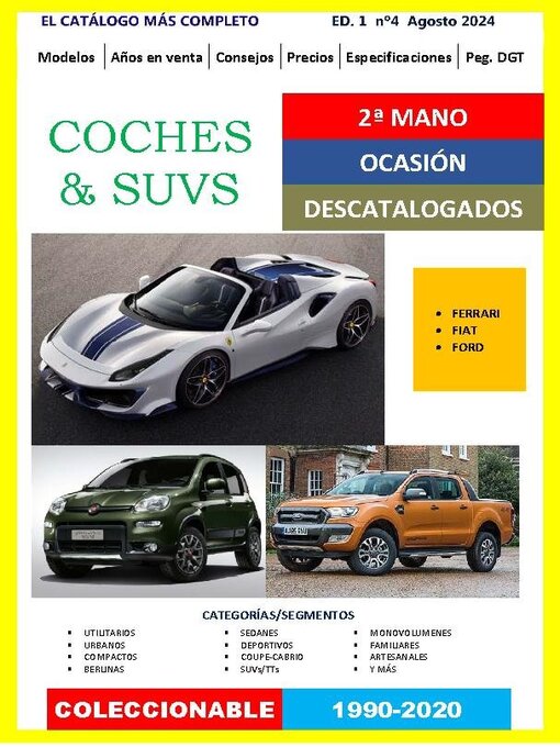 Title details for Coches & Suvs 2ª Mano by Auto Catalogo Nacional - Available